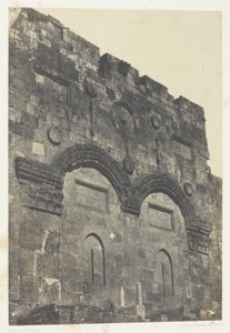 Jeruzalem, Gouden Poort (Bab-El-Daharieh); Palestina door Maxime Du Camp