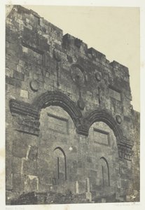 Jeruzalem, Gouden Poort (Bab-El-Daharieh); Palestina door Maxime Du Camp