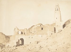 Moskee van Belal, ten zuiden van Philae Rechteroever, 11 april 1850