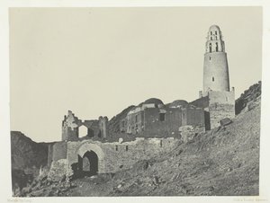 Moskee van Bellal in het Dorp Bab, Nubië, 1849-51, gedrukt 1852