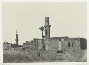 Moskee bij Bab-el-Saïda, Caïro, 1849-51, gedrukt 1852