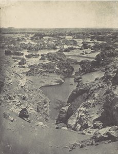 Nubië. Vue Cavalière de la Seconde Cataracte, 1850