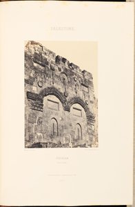 Palestina. Jeruzalem. Gouden Poort