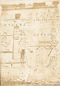 Tweede Pylon van de Tempel van Isis, te Philae, 13 april 1850