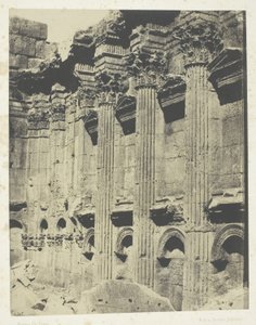 Tempel van Jupiter in Baalbeck (Heliopolis, Binnen-Naos; Syrië)