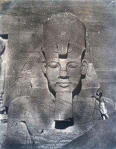 Het kolossale standbeeld van Ramses II, 1852