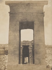 Uitzicht op Egypte door Maxime Du Camp