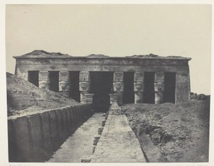 Algemeen Uitzicht, Grote Tempel van Dendera (Teutyres), Opper-Egypte