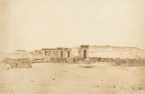 Algemeen uitzicht op de Tempel en het Dorp van Deboude Parembole, 10 april 1850