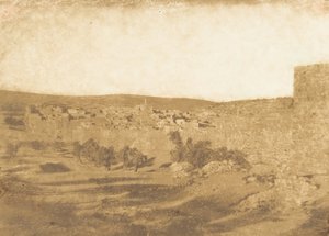 Vue prise au Nord-Ouest de Jérusalem, augustus 1850