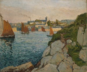 Douarnenez in Zonneschijn