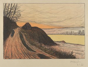 De Weg van Gaud La Route de Gaud, 1893
