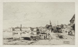 Een Concarneau (Finistère) door Maxime Lalanne