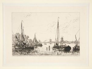 In Zaandam, Holland door Maxime Lalanne