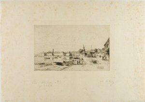 In Concarneau, Finistère door Maxime Lalanne