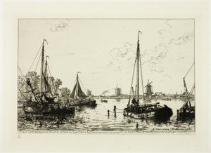 In Zaandam door Maxime Lalanne