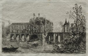 Kasteel van Chenonceau door Maxime Lalanne