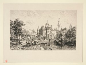 Le Waag-Poids de la ville door Maxime Lalanne