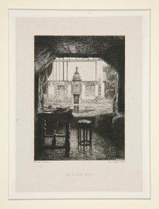 De uitkijk, pl. 10 uit de suite Chez Victor Hugo