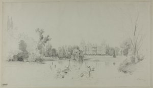Park van M. de Rothschild in Ferrières door Maxime Lalanne