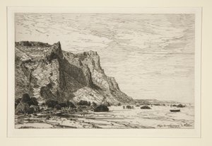Plage des vaches noires à Villers (Calvados) door Maxime Lalanne