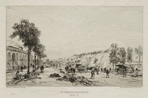 Artistieke souvenirs van het Beleg van Parijs: Le Cavalie Bastion 63