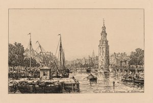 Toren van Montalban, Amsterdam door Maxime Lalanne