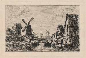 Een Hollands gezicht, Zaandam door Maxime Lalanne