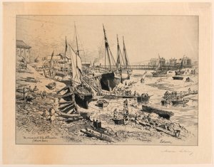 Een Oude Haven van Normandië