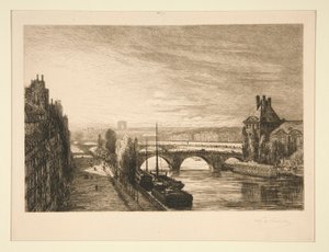 Vue de la Seine, Arc de Triomphe