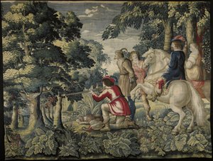 Eendenjacht door Maximiliaan van der Gucht