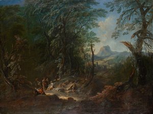 Boslandschap 