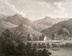 Vue de La Mission de St. Fidèle door Maximilian zu Wied Neuwied