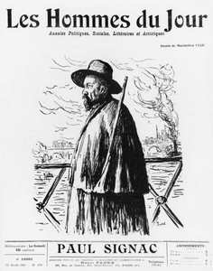 Paul Signac, voorpagina illustratie van 