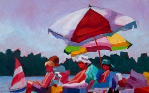 Zomerplezier aan het meer