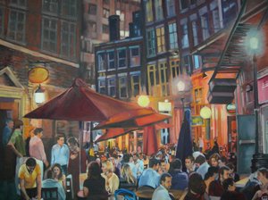 Een bruisende stadsavond