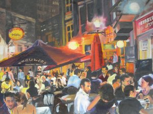 Lively Night Café