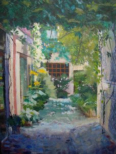 Het pad naar de geheime tuin door Maxine Shore