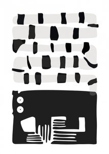 Nieuwsgierige kattenstrepen