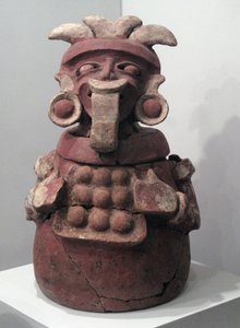 Funeraire urn, La Lagunita, Vroege Klassieke periode, 250-550 AD