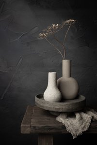 Stilleven met gedroogde bloemen door Mayra Pama