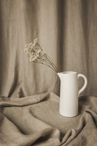 Minimalistisch bloemenstilleven door Mayra Pama