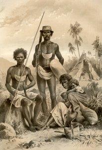 Aboriginals van Australië, 1879 door McFarlane and Erskine