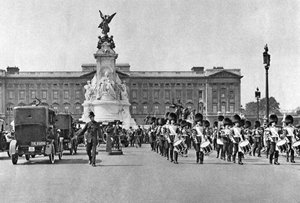 Wisseling van de wacht, Buckingham Palace, Londen door McLeish