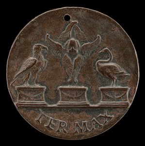 Cherub, Zwaan en Adelaar [achterkant], ca. 1513