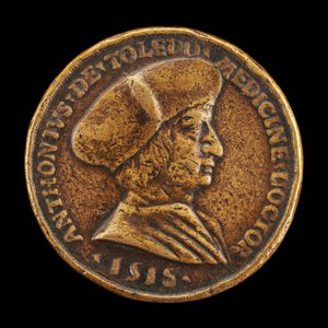Antonio Gonzalo de Toledo, ca. 1480-1524, arts in Lyon [voorzijde], 1518