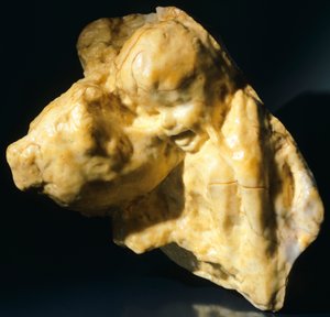 Moederschap, de gouden eeuw, door Medardo Rosso (1858-1928) door Medardo Rosso