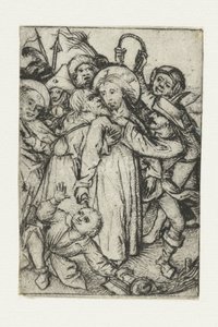De gevangenneming van Christus door Meester van het Amsterdamse Kabinet