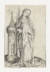 Heilige Barbara (grote versie)