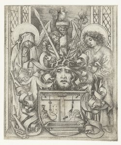Wapenschild met de Arma Christi